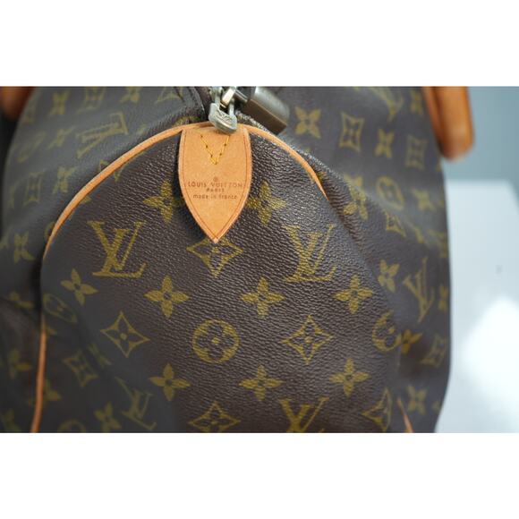 Louis Vuitton Boston Bag M41428 Keepall 45 Brown 941SA FREE COA - Picture 4 of 8